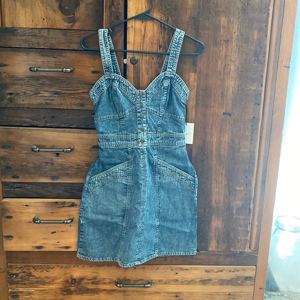 Denim dress